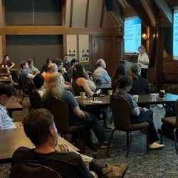 Emma Danelius at the Challenges in Structural Biology Summit, October 15th, 2024.